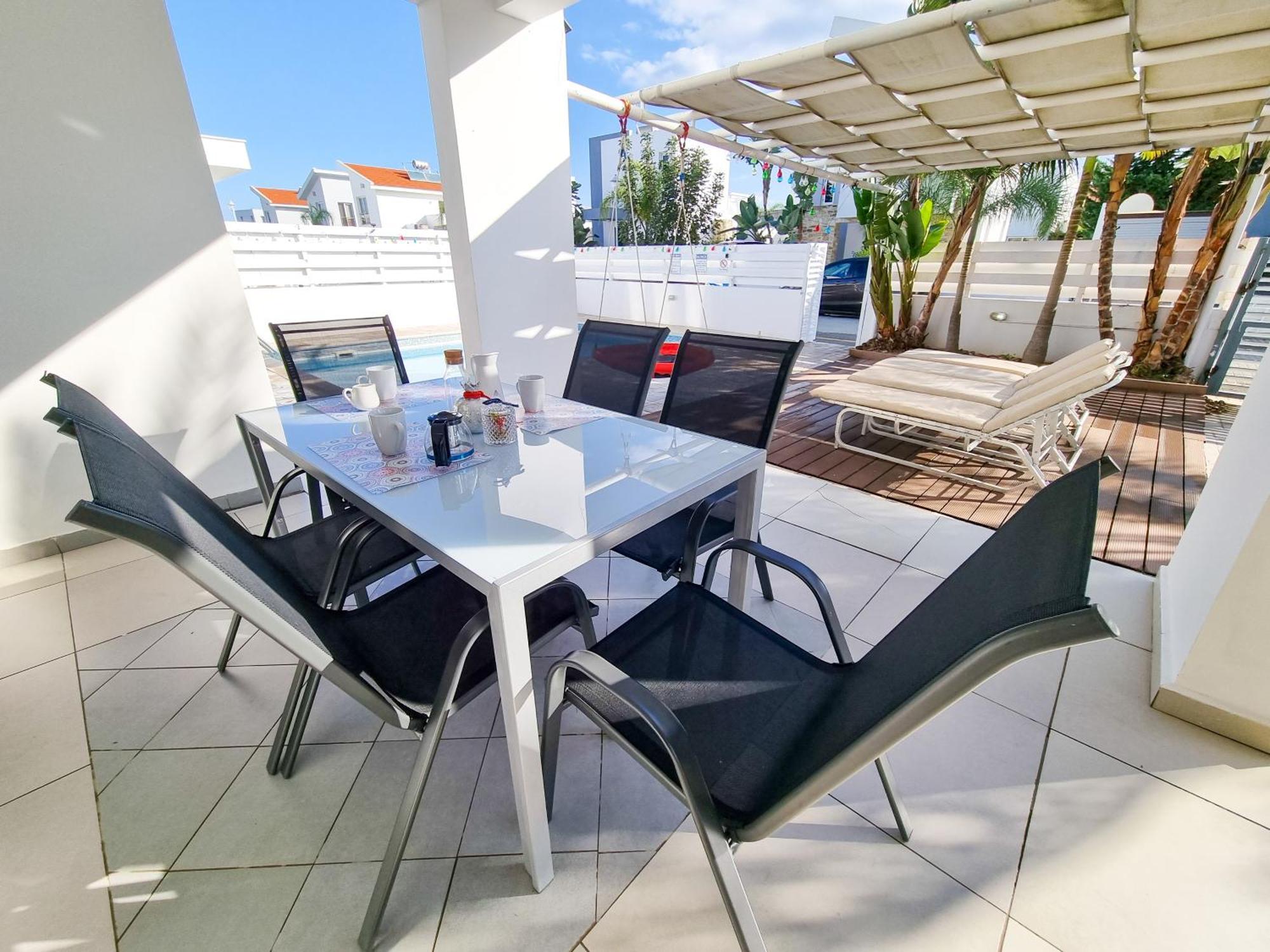 Beach Villa With Private Pool And Bbq 2 Perivolia Exteriör bild